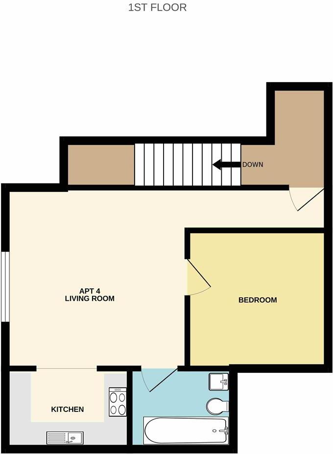 16a Catherine Street, Macclesfield floorplan