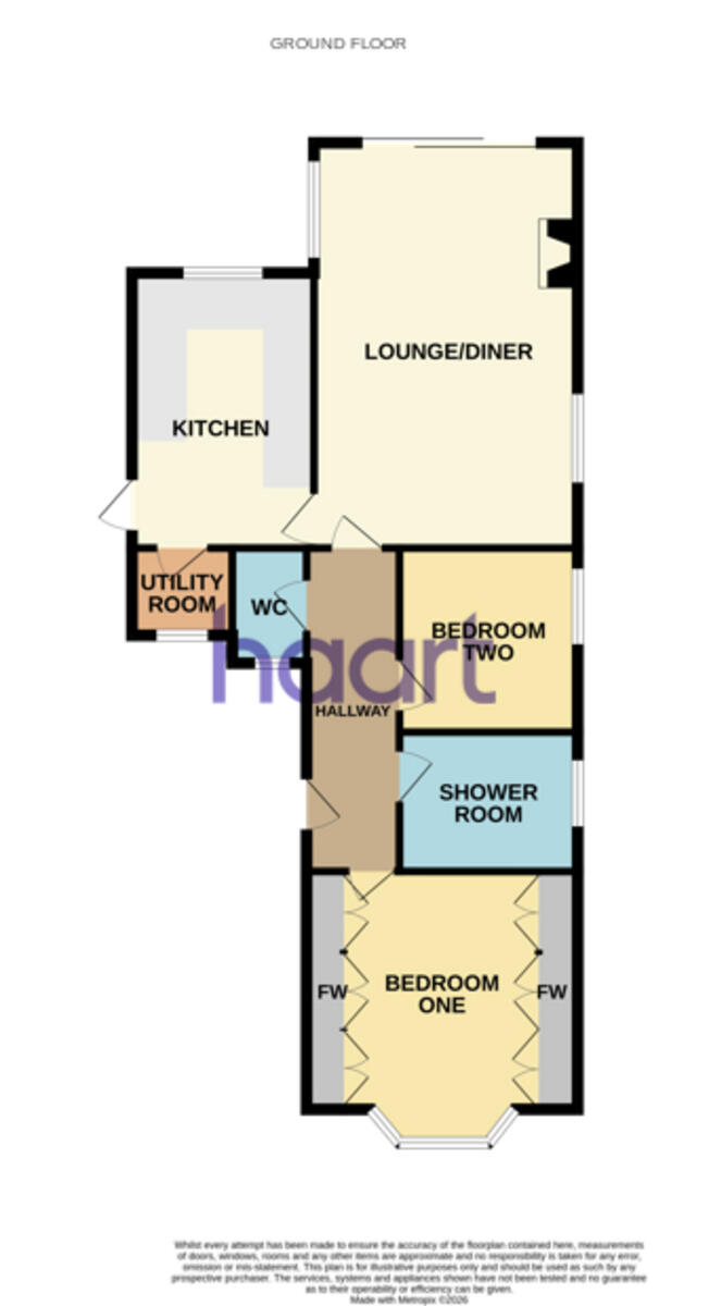 Westbourne Grove, WESTCLIFF-ON-SEA floorplan