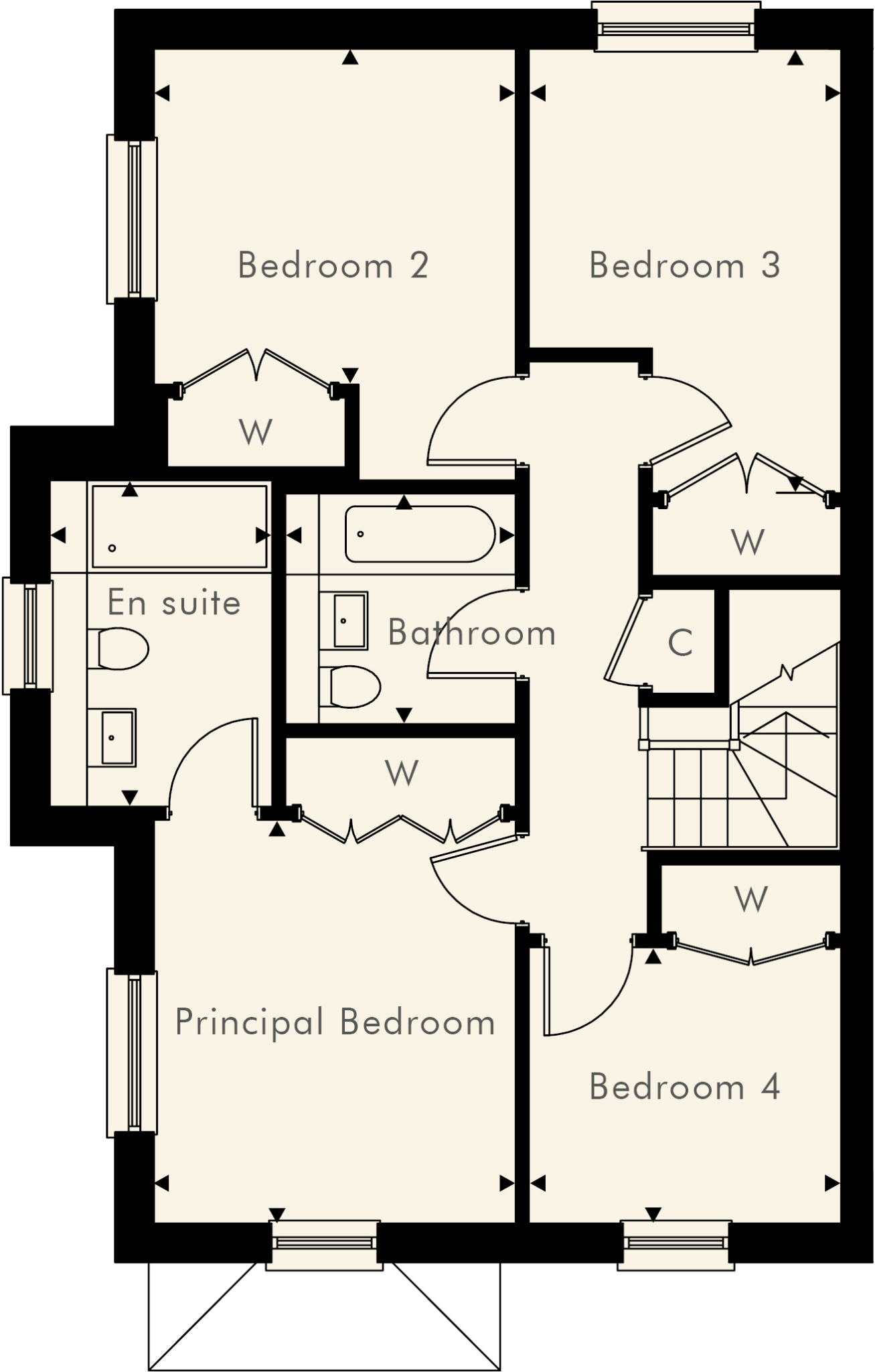 New Home Sumners Fields, Barns Green floorplan
