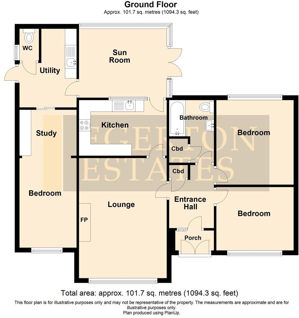 Lon Penrhyn, Benllech, Tyn-Y-Gongl floorplan