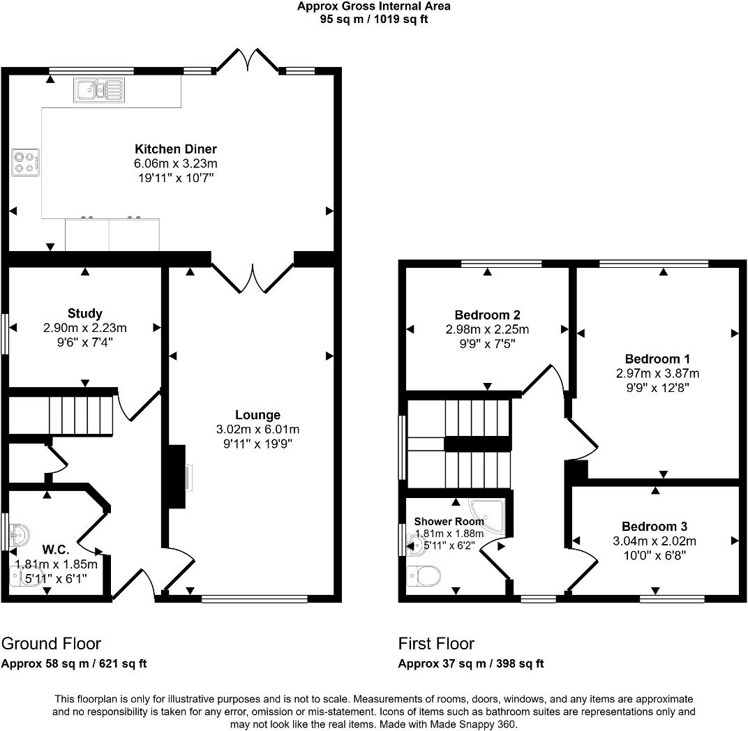 Mallard Hill, Bedford, MK41 7QT floorplan