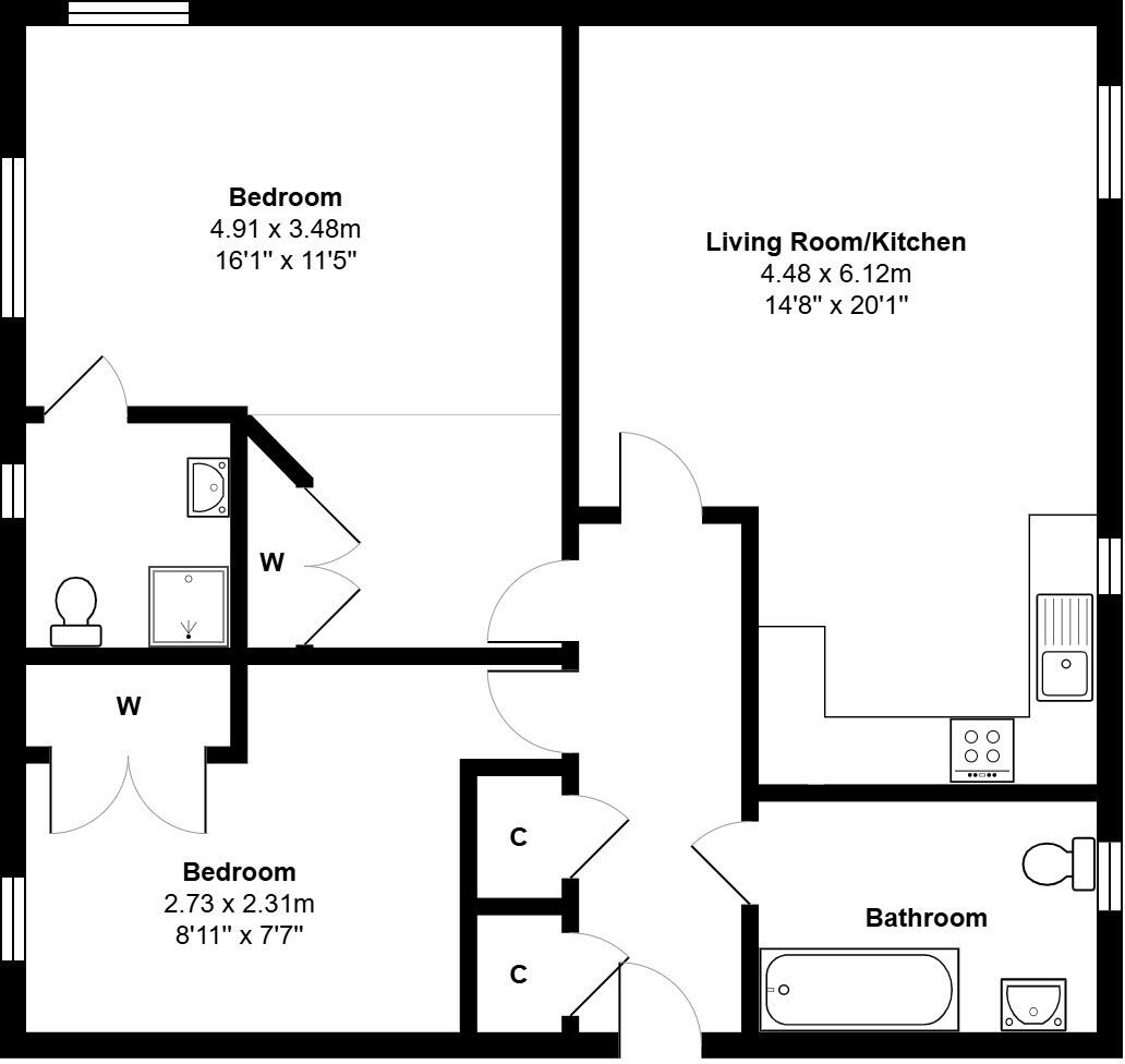 Chalk River Road, Hunstanton floorplan