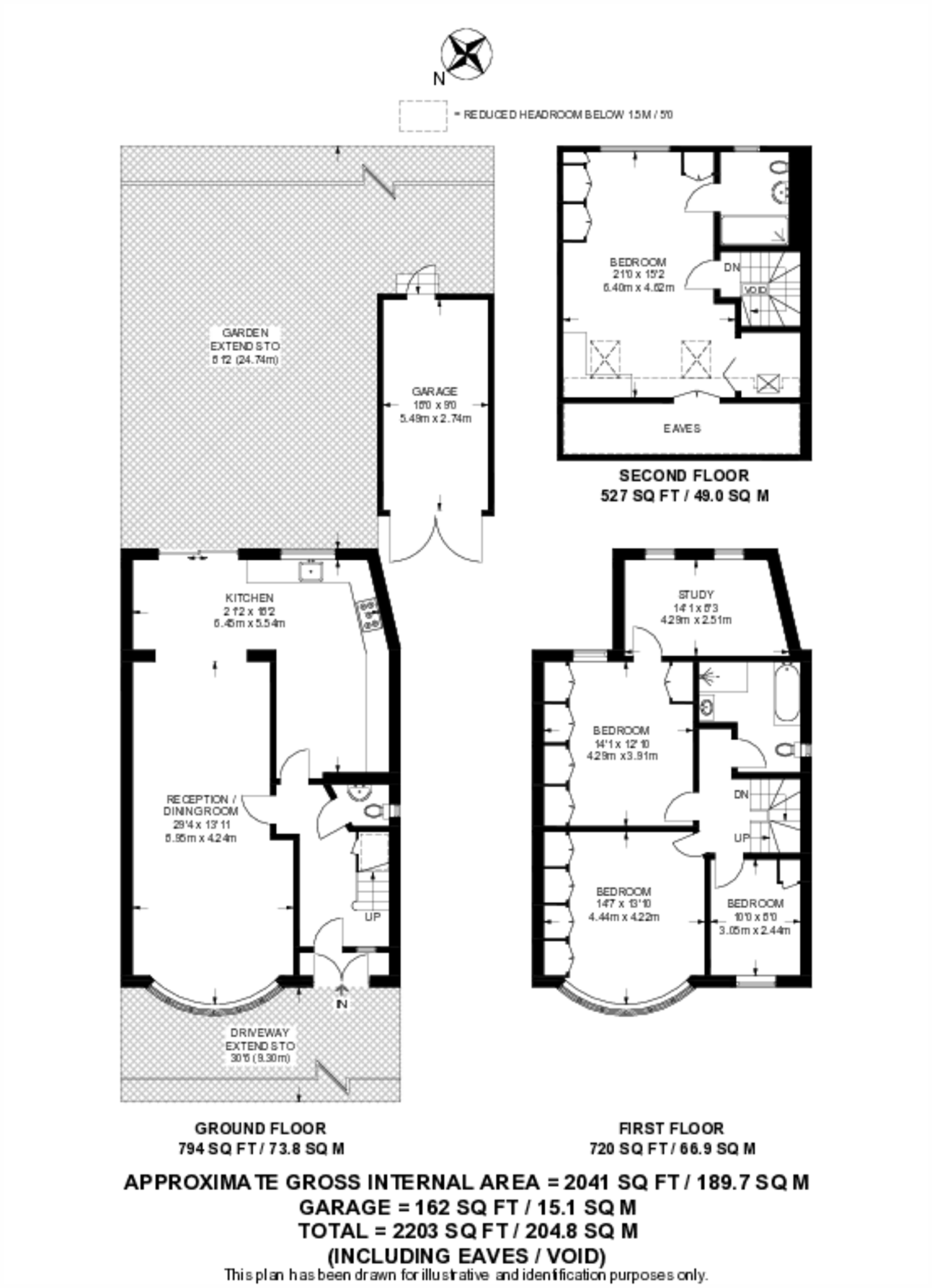 Cissbury Ring South, Woodside Park, London, N12 floorplan