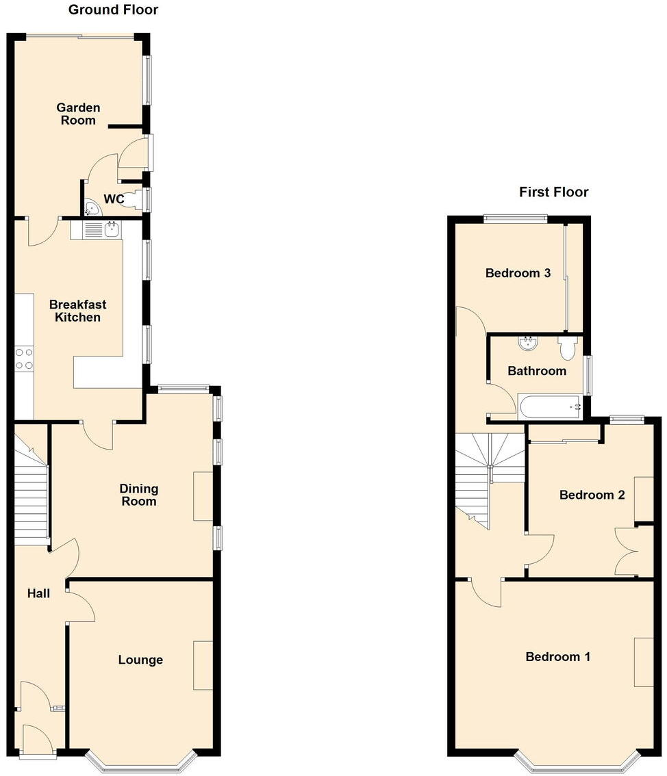 Portland Street, Southport, PR8 6LX floorplan