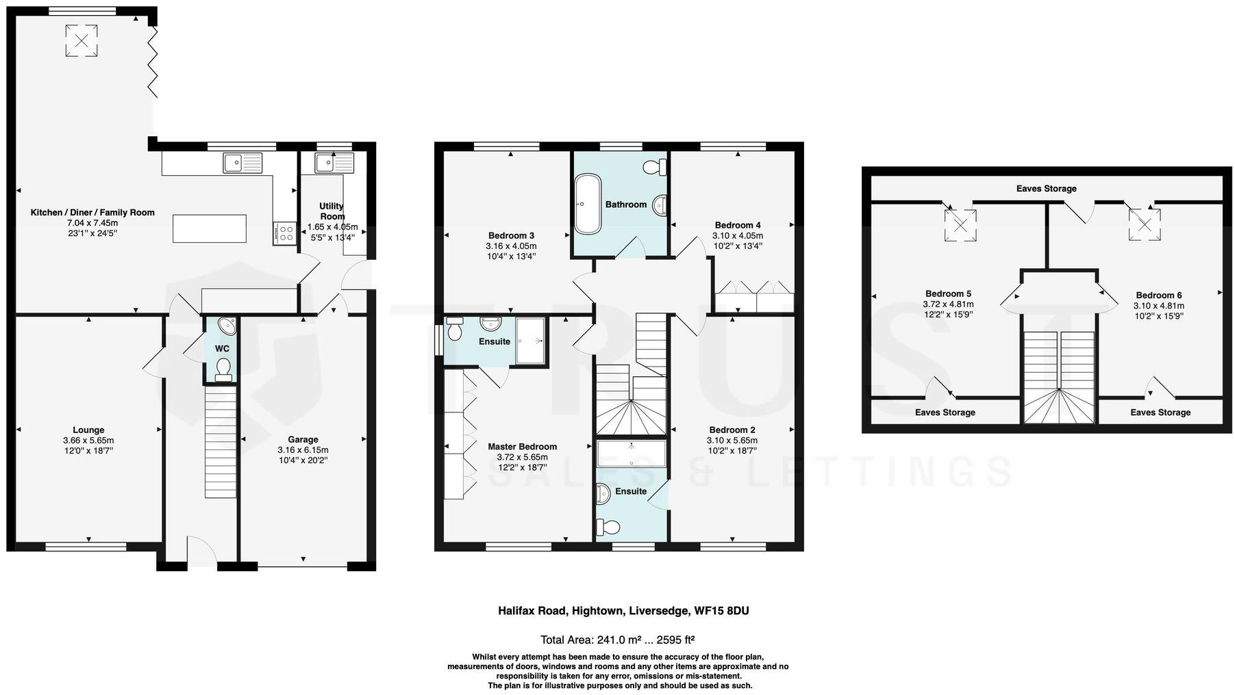 Halifax Road, Liversedge, WF15 floorplan