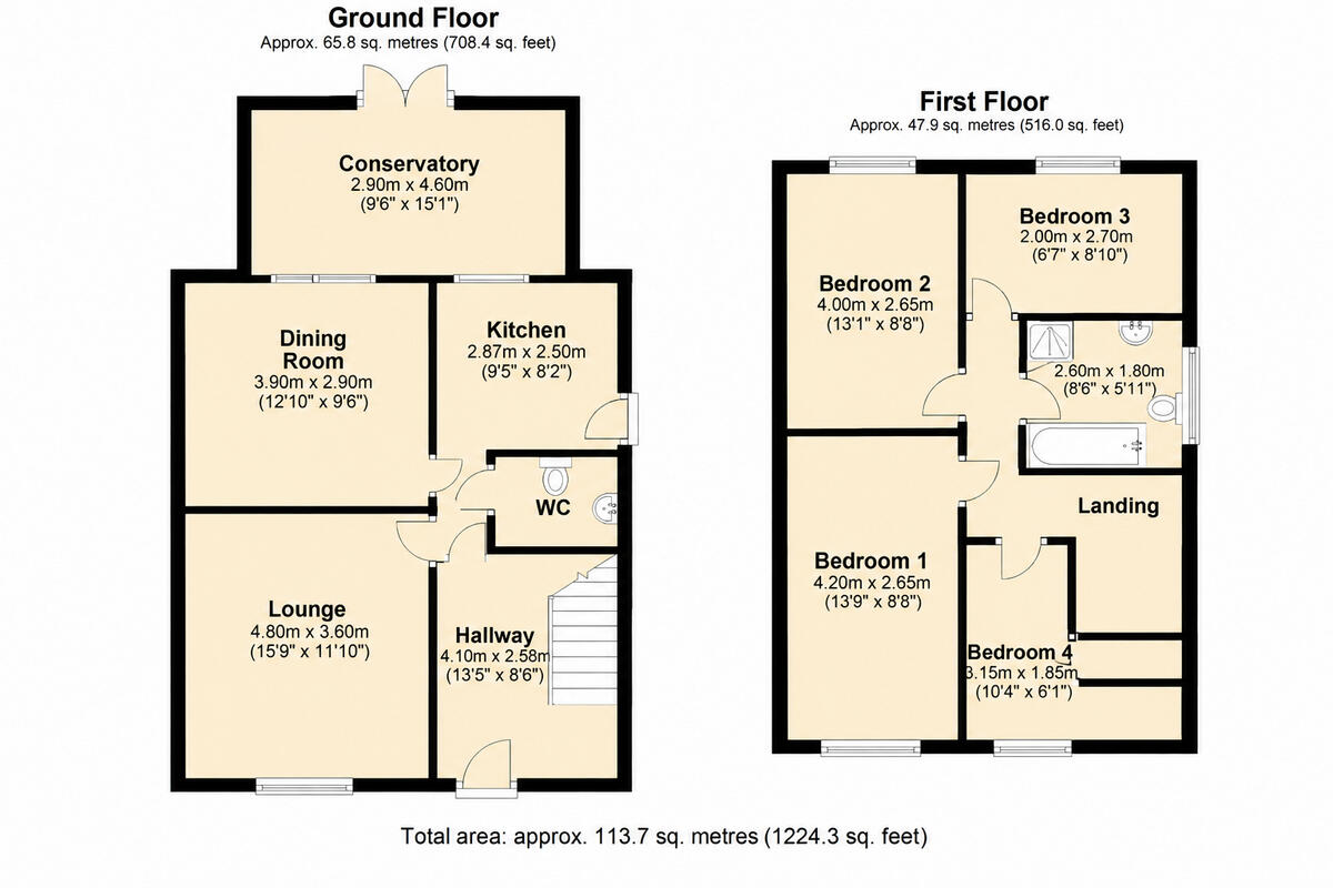Lindholme Road, Lincoln floorplan