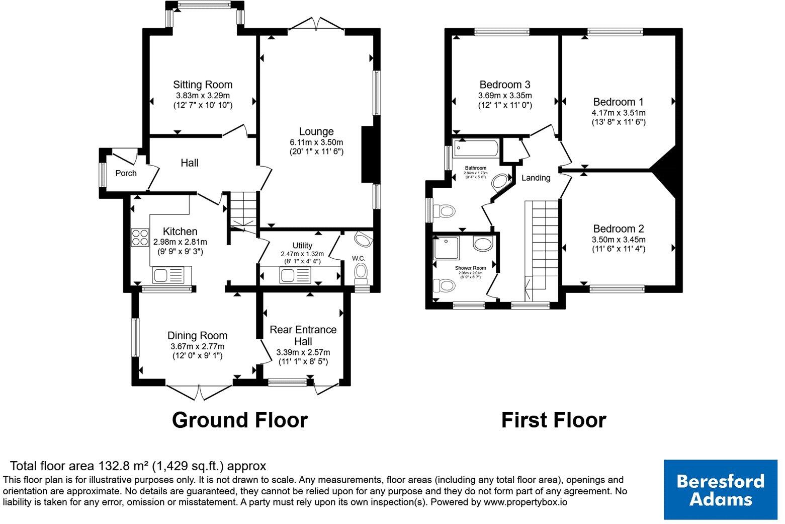 Queens Road, Llandudno, Conwy, LL30 floorplan
