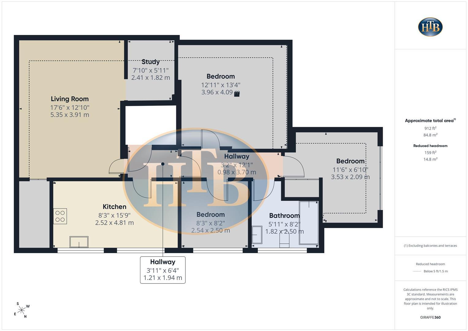 Cottimore Lane, Walton-On-Thames floorplan
