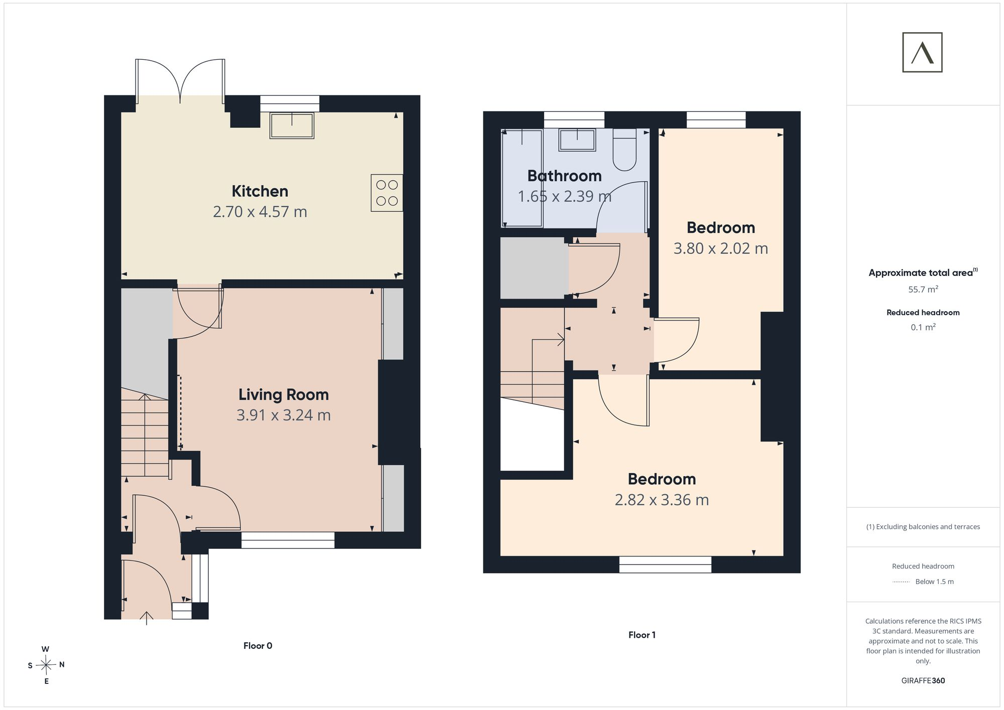 Glanrafon, Abergele, LL22 floorplan