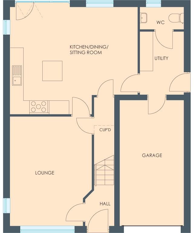 The Grand Duke, Treetops II, Off Swann Road, South Kirkby, WF9 floorplan