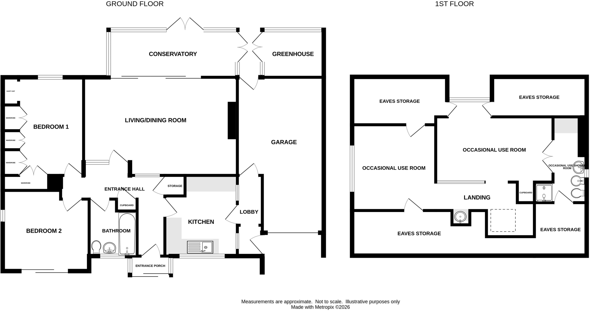 Westfield, Exminster floorplan