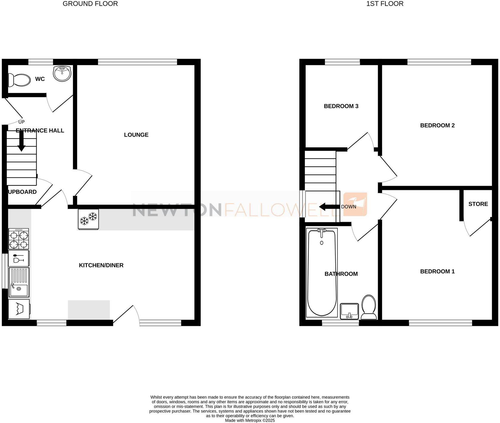 Cold Harbour Lane, Grantham, NG31 floorplan
