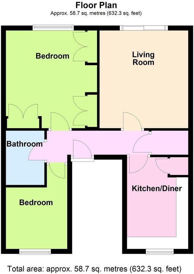Carnforth Road, Sompting, Lancing floorplan