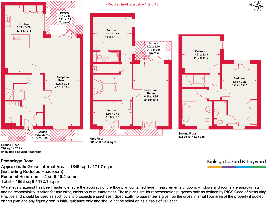 Pembridge Road, Notting Hill, London, W11 floorplan