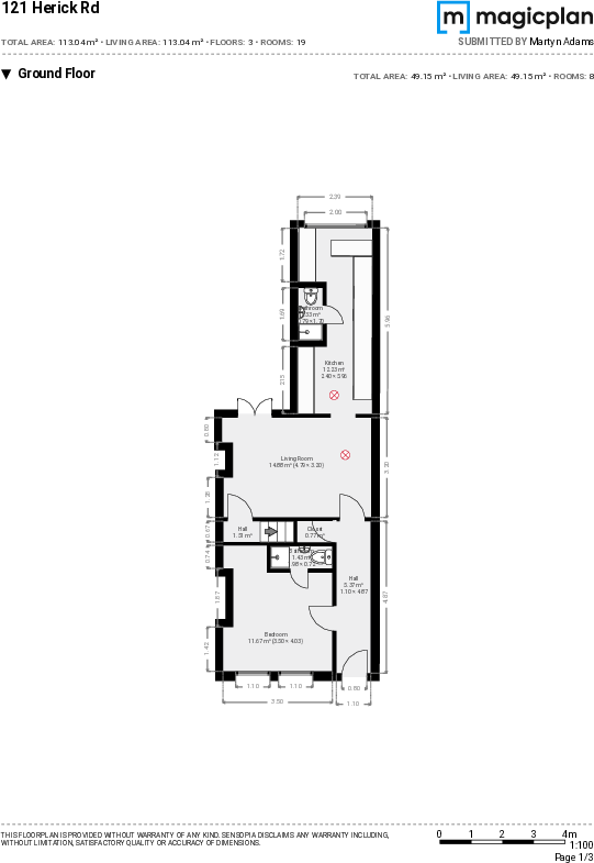 Herrick Road, Loughborough floorplan