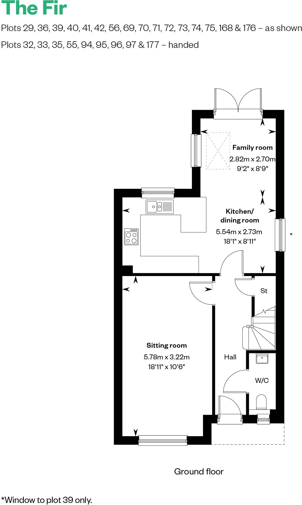 Burdock Road, 
Horsham, 
West Sussex,
RH12 6AA floorplan