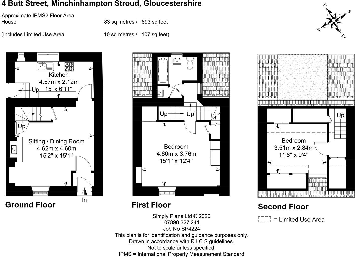 Butt Street, Minchinhampton, Stroud floorplan