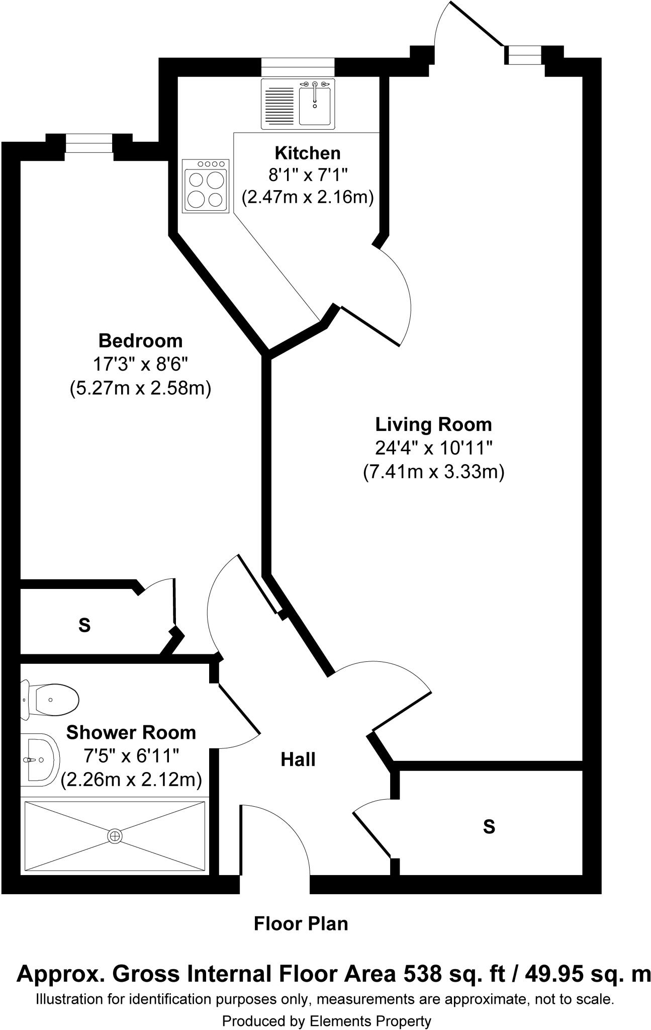 Flat 6, Darroch Gate, Coupar Angus Road, Blairgowrie, Perthshire, PH10 floorplan