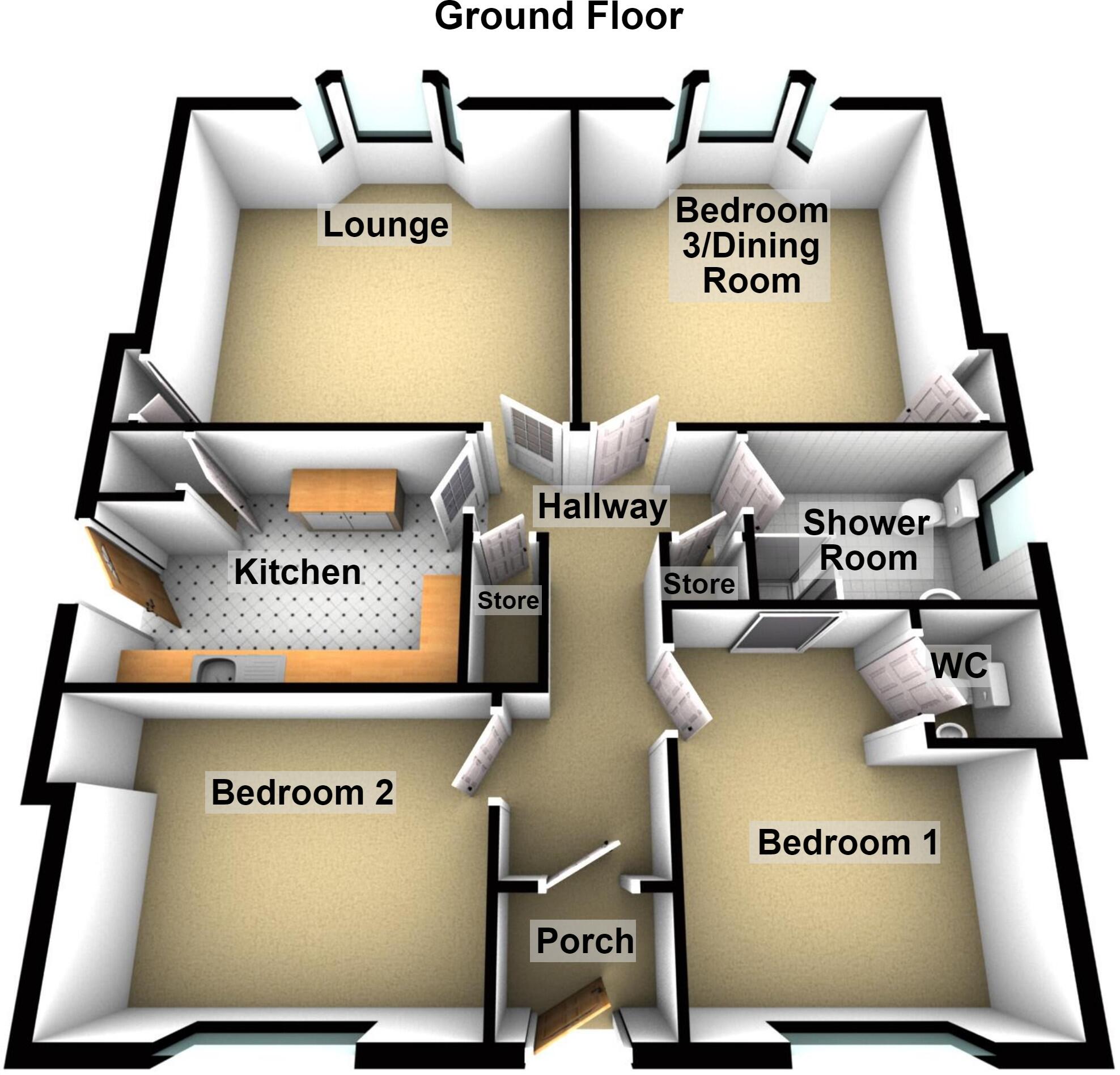 Hillcrest Avenue, Perth floorplan