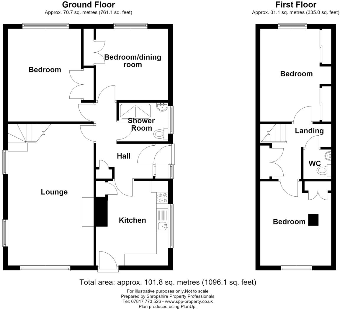 Harley Drive, Condover, Shrewsbury floorplan