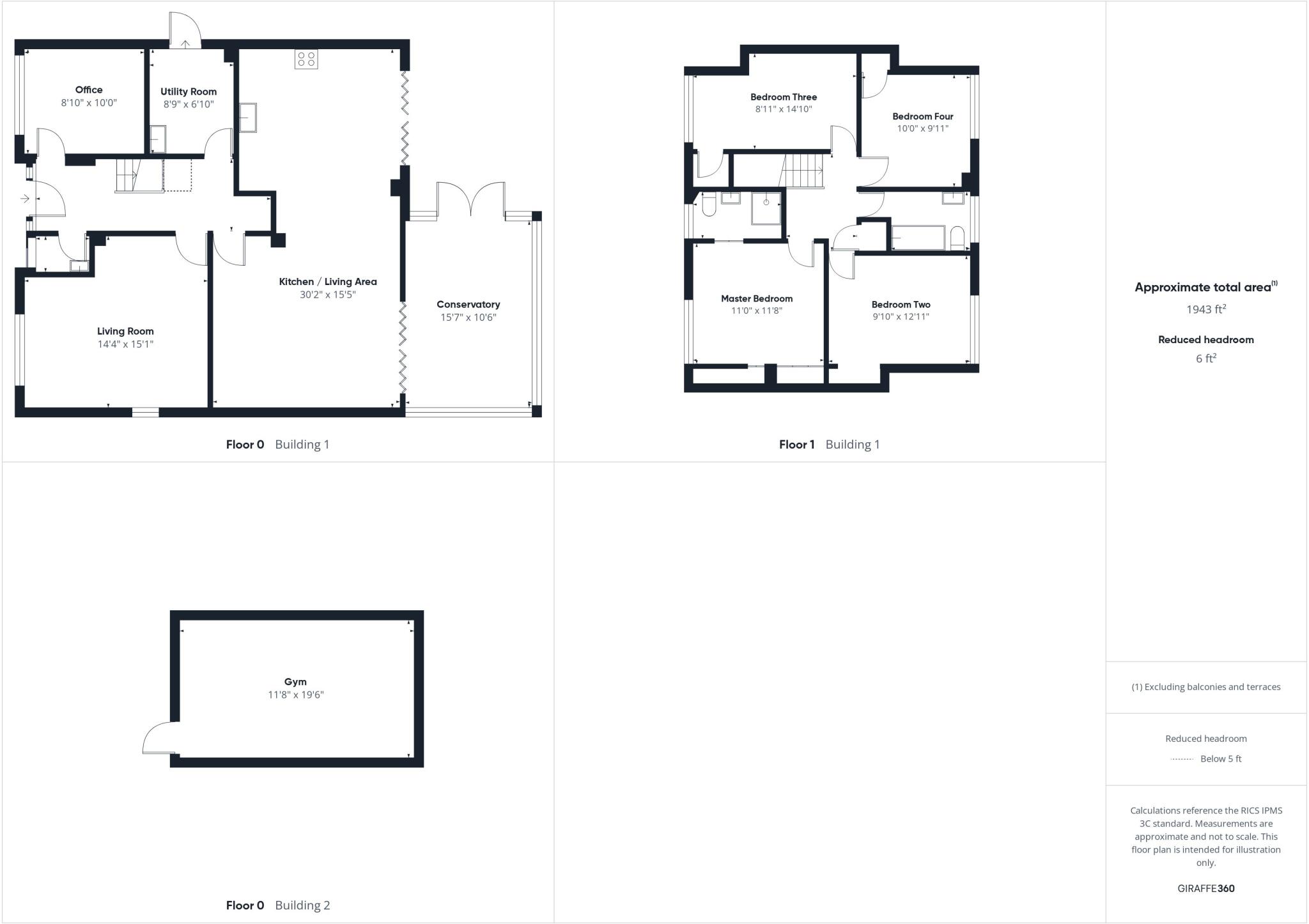 Nine Mile Ride, Finchampstead, Wokingham, Berkshire, RG40 floorplan