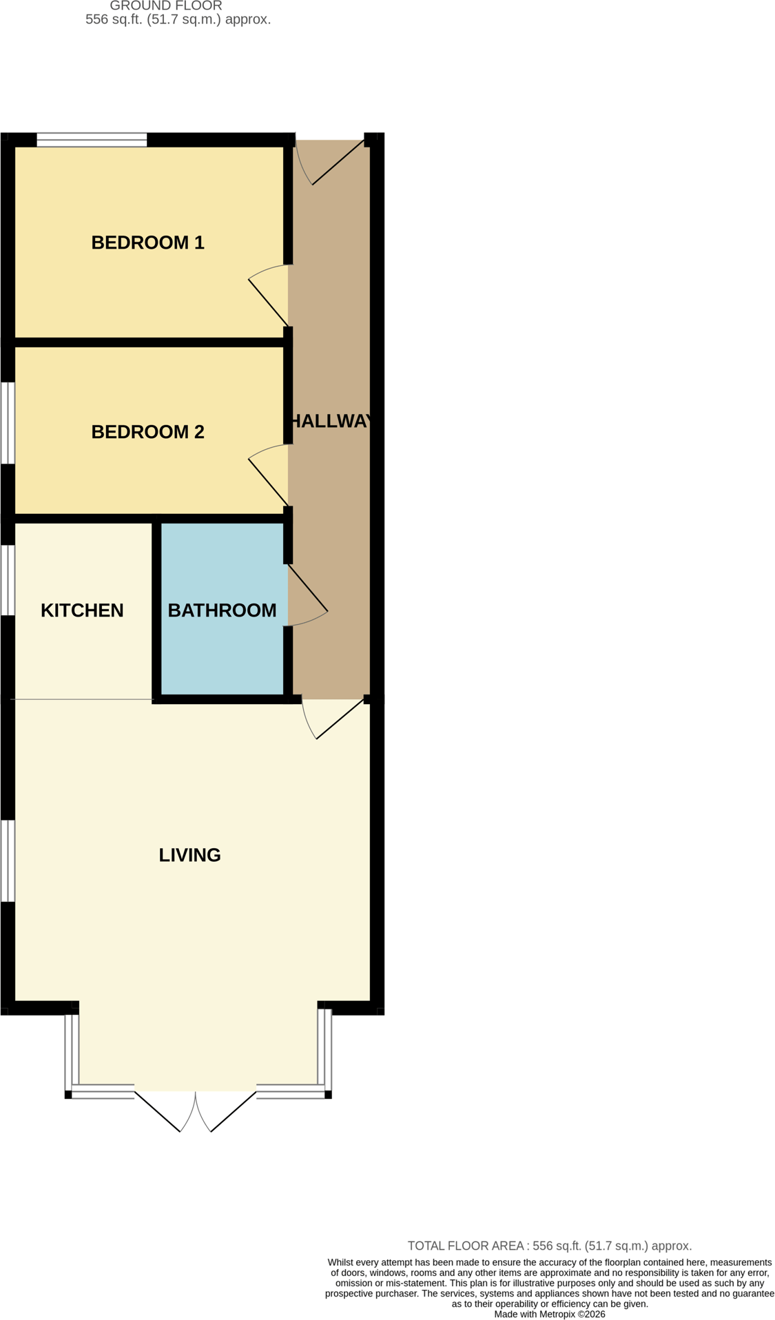Cox Avenue, Bournemouth, BH9 floorplan