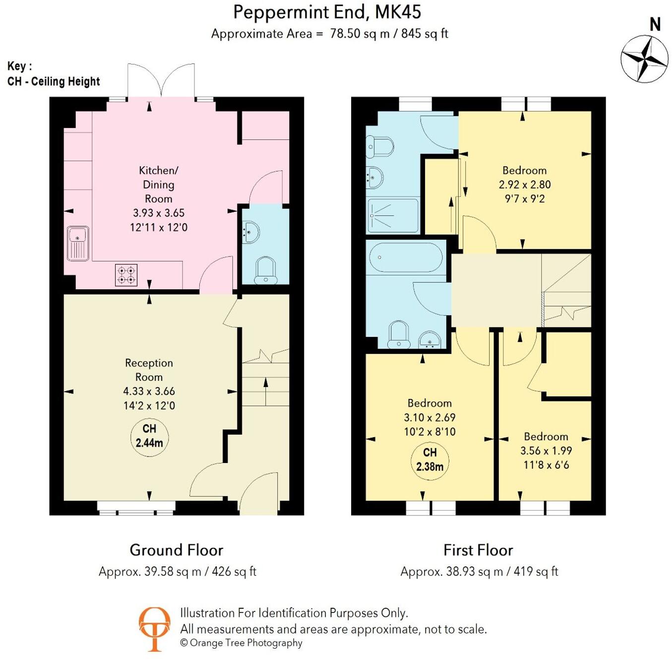 Peppermint End, Ampthill, MK45 floorplan