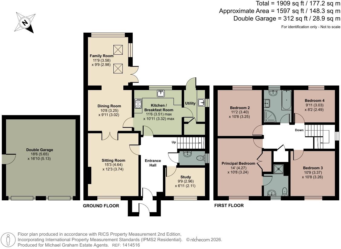 Sandy Road, Calvert, Buckinghamshire, MK18 floorplan