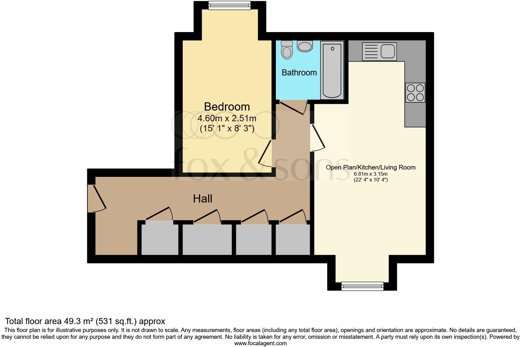 Sail Street, Hailsham floorplan