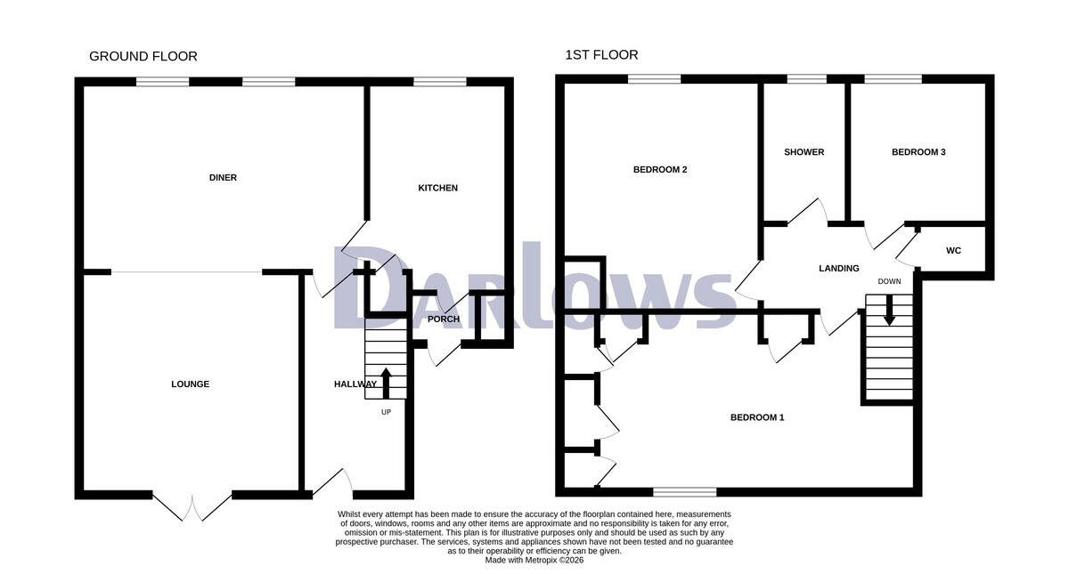 Station Road, Tredegar floorplan