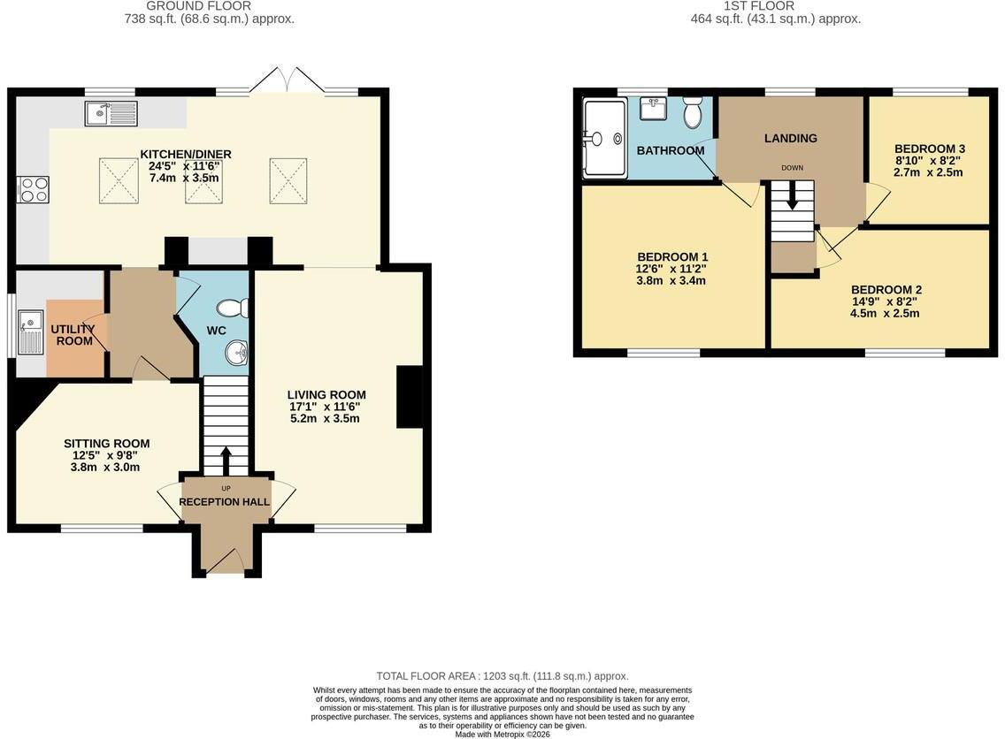 Grange Close, Condover, Shrewsbury floorplan