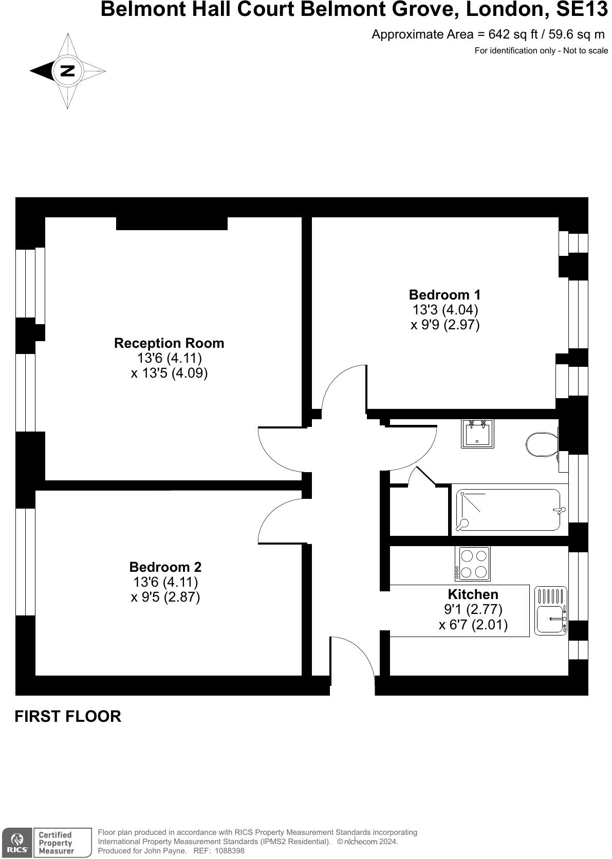 Belmont Grove, London floorplan