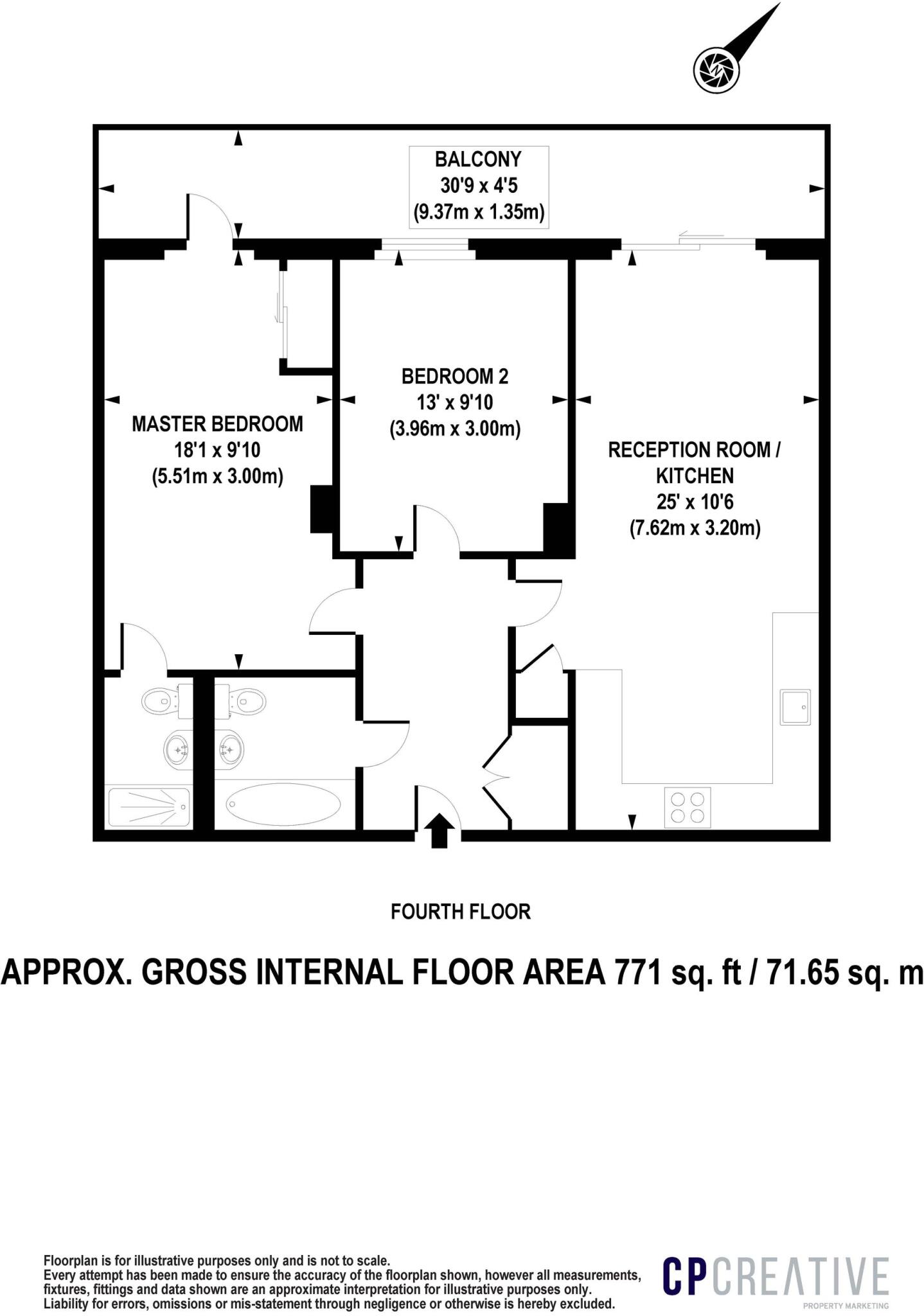 Essex Wharf, London, E5 floorplan