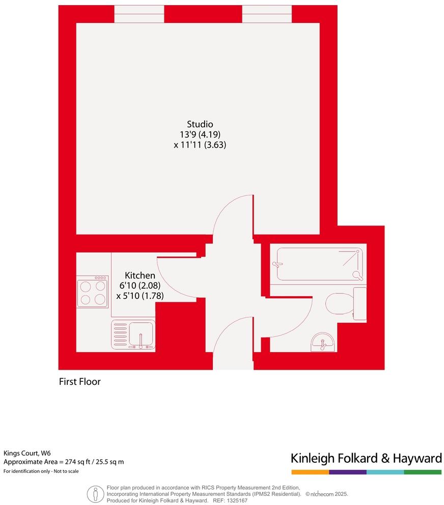 Hamlet Gardens, Hammersmith, London, W6 floorplan