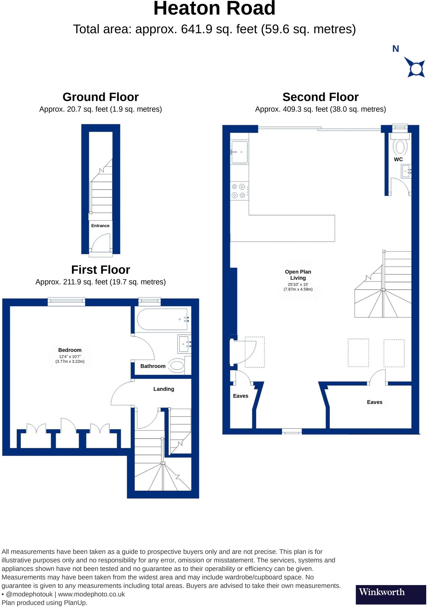 Heaton Road, Mitcham, CR4 floorplan