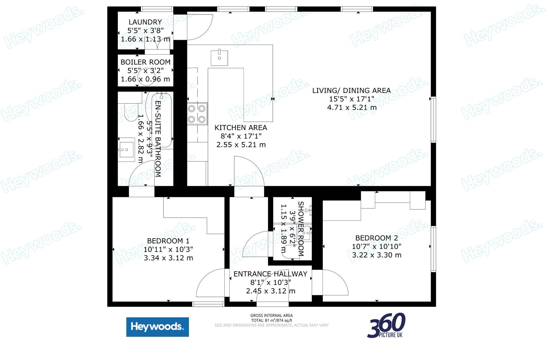Seabridge Lane, Newcastle Under Lyme, ST5 floorplan