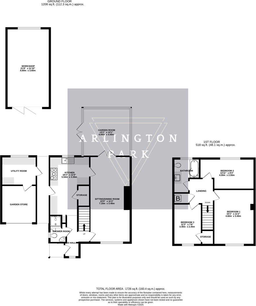 The Street, Honing, North Walsham floorplan