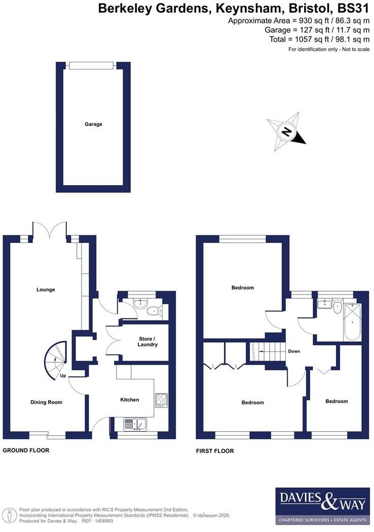 Berkeley Gardens, Keynsham, Bristol floorplan