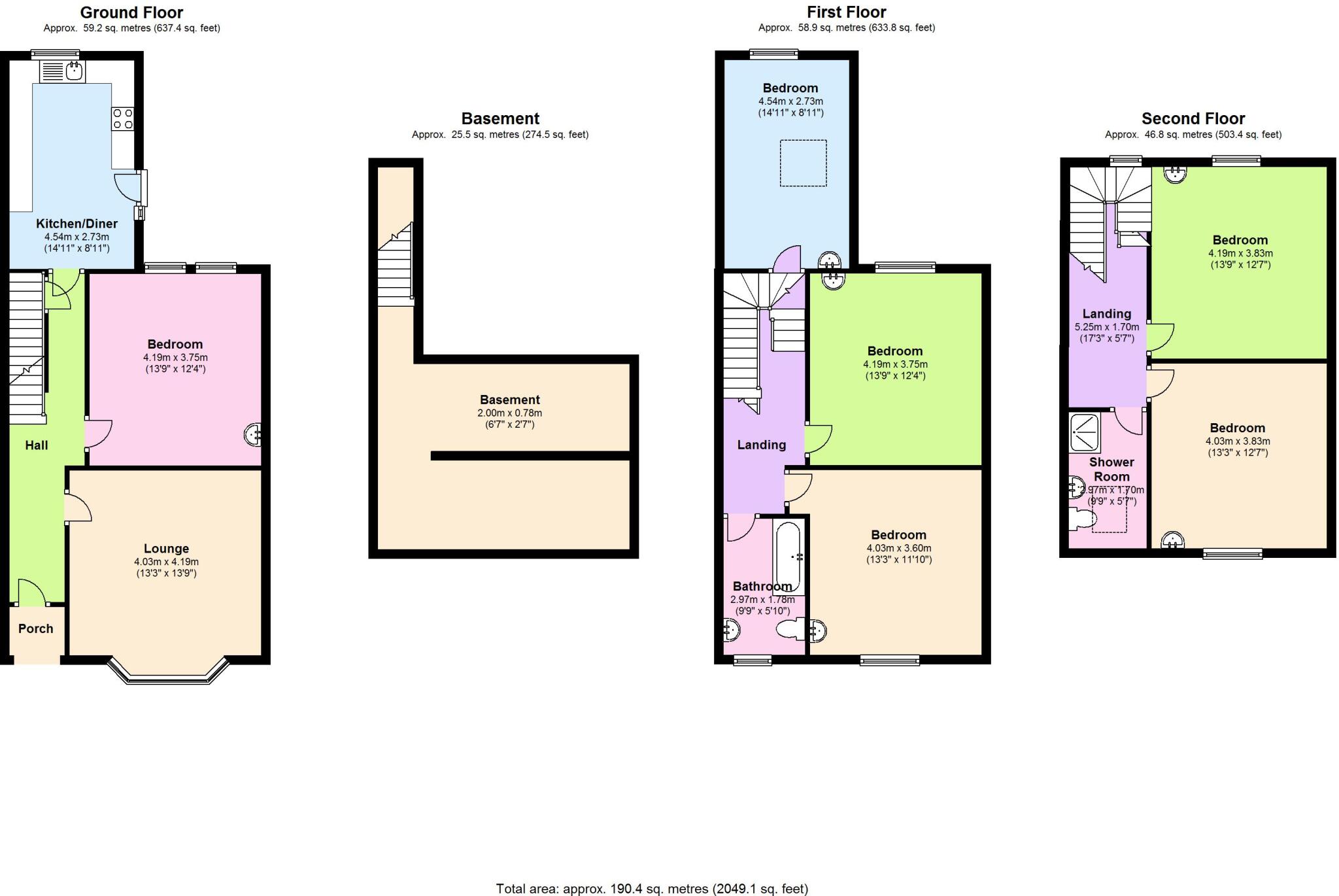 Hope Drive, Nottingham floorplan