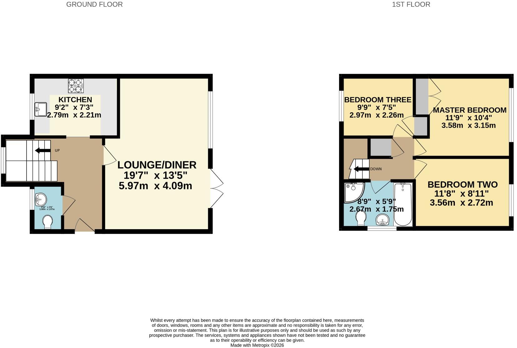 Orchards Way, West End floorplan