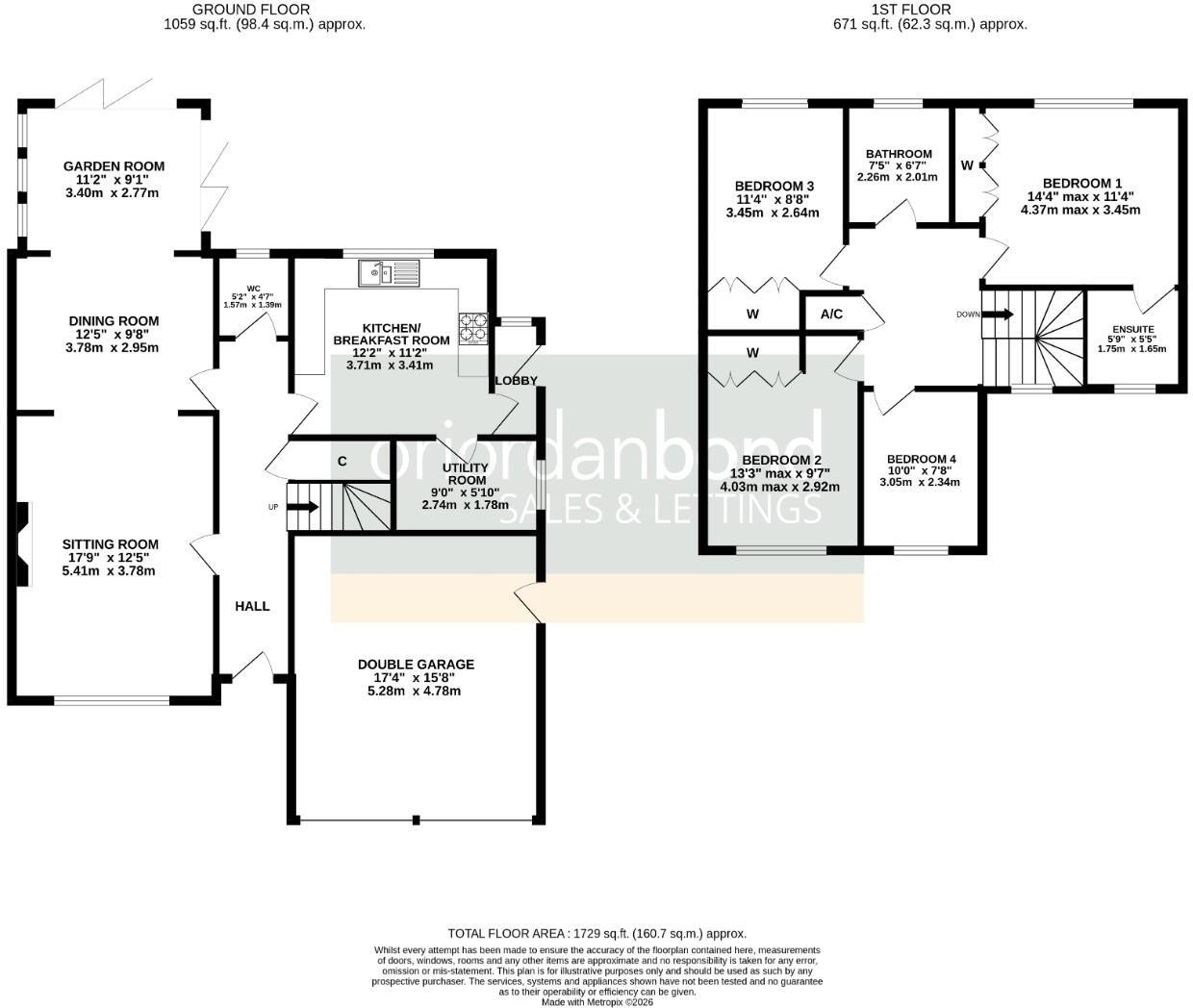 Osprey Rise, East Hunsbury, Northampton NN4 floorplan