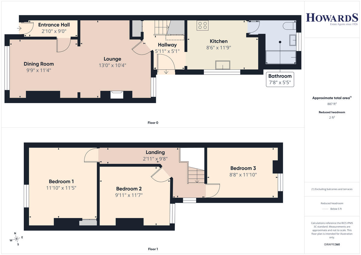 Worthing Road, Lowestoft floorplan