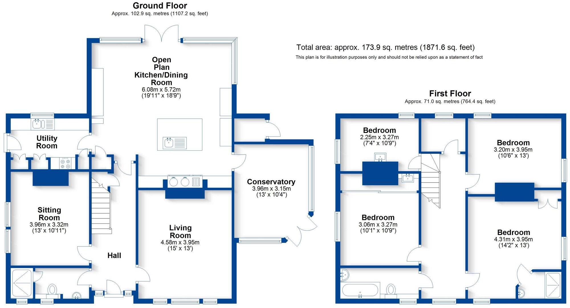 Ashorne, Warwick, CV35 floorplan