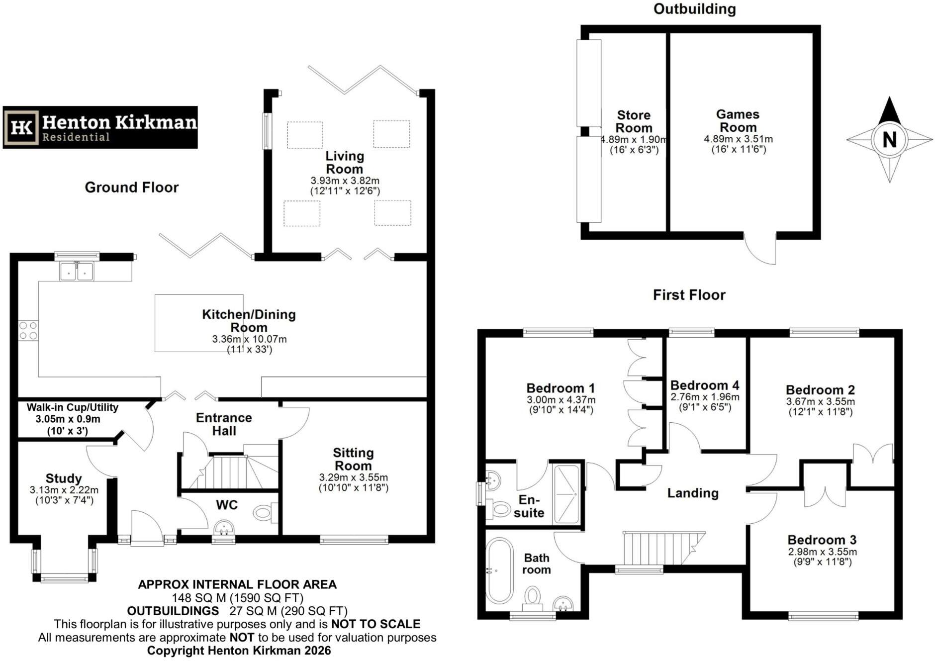 Walsingham Way, Billericay, CM12 0YE floorplan