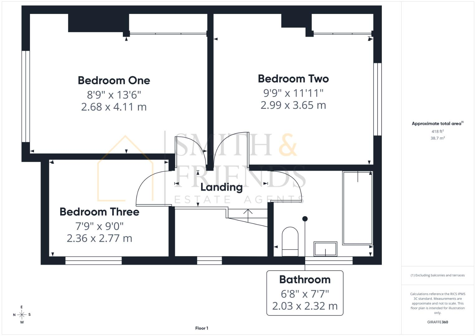 West View Road, Hartlepool floorplan