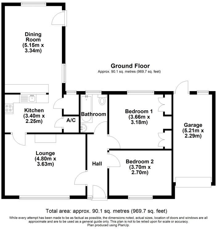 Elm Avenue, Cherry Willingham, Lincoln, Lincolnshire, LN3 4BB floorplan
