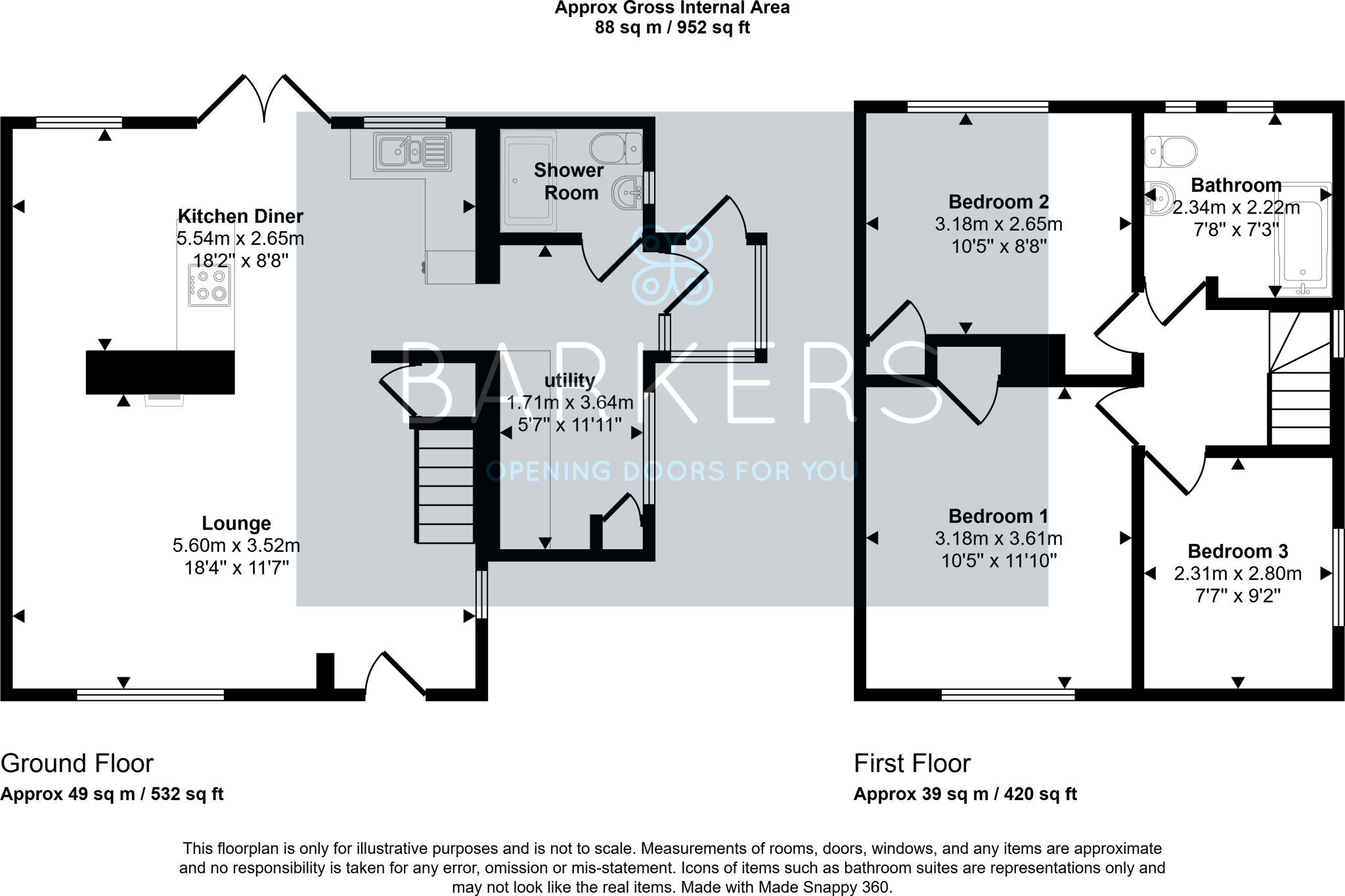 Oakwell Road, Drighlington floorplan