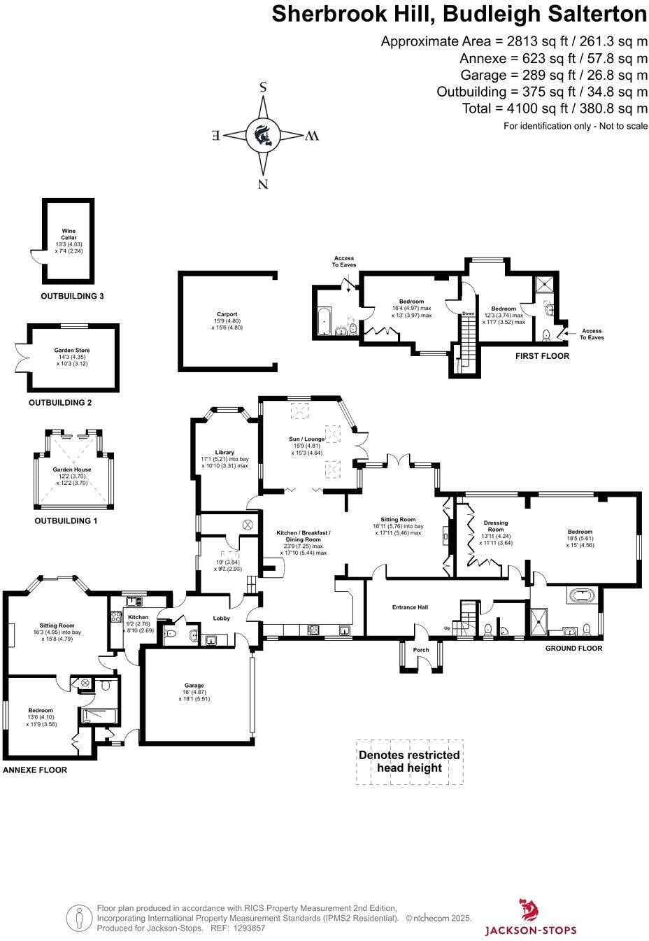 Sherbrook Hill, Budleigh Salterton, Devon, EX9 floorplan