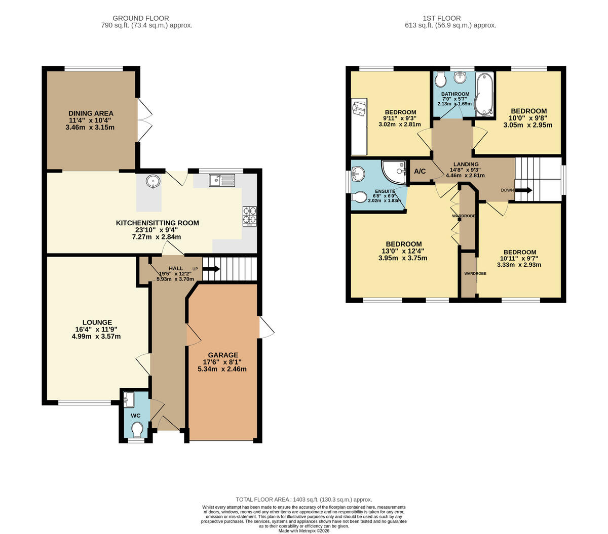 Hardy Close, Barton-under-needwood, DE13 floorplan