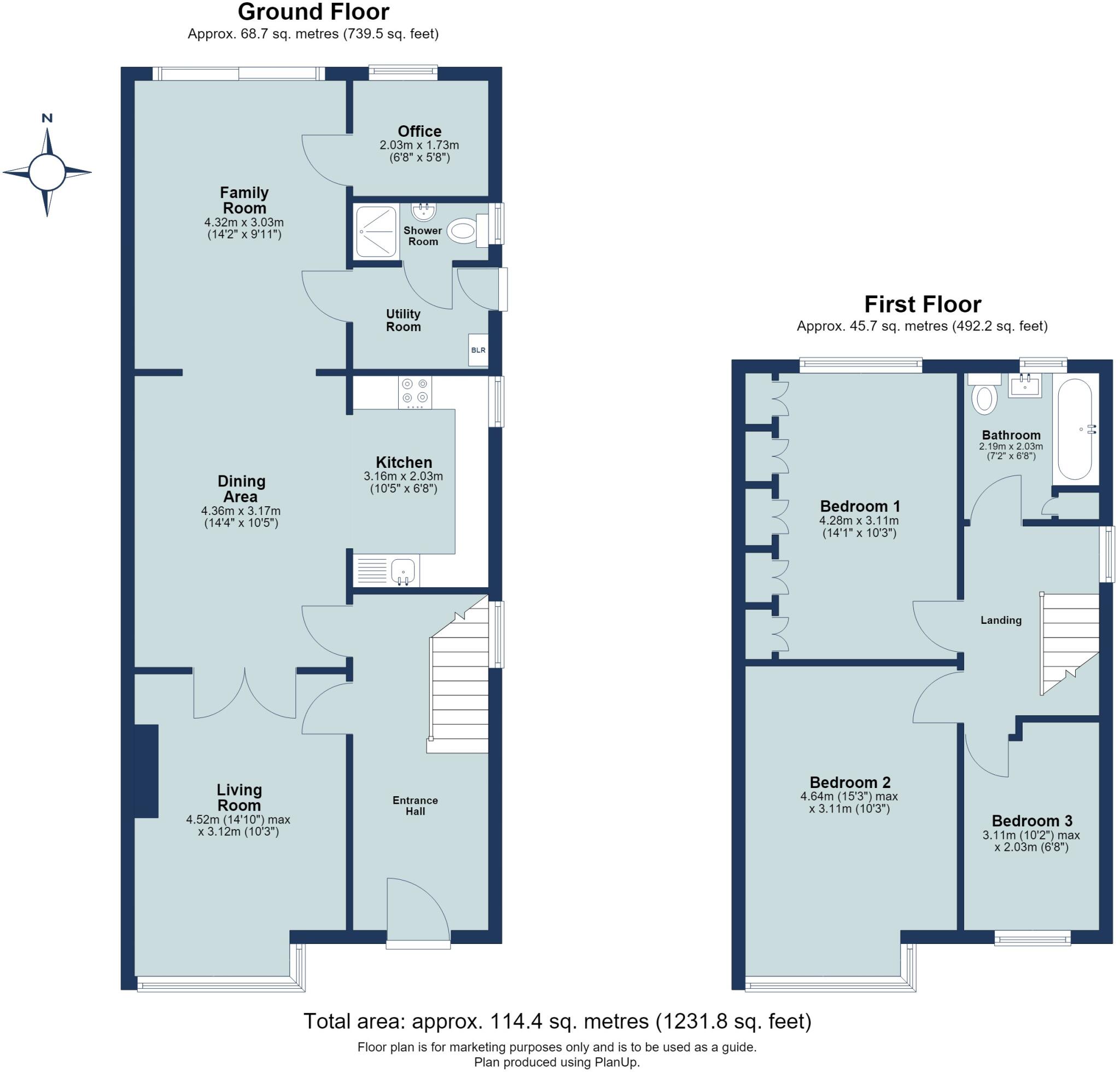 Wynchlands Crescent, St. Albans, Hertfordshire, AL4 floorplan